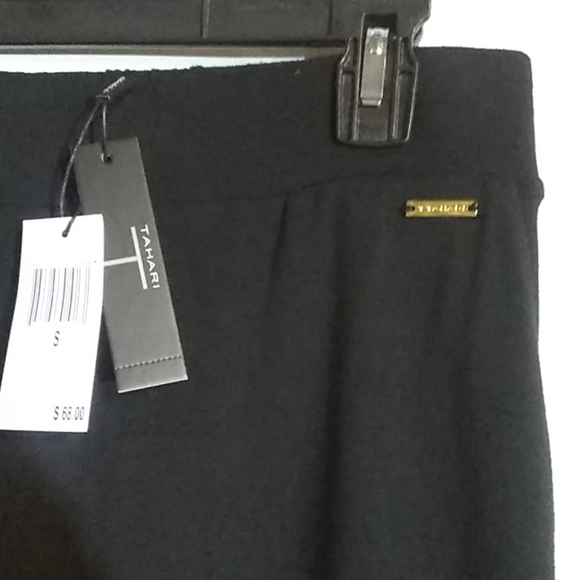 Tahari Black Dress Pants NWT - Picture 3 of 5